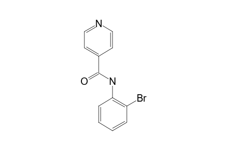 N-(2-bromophenyl)isonicotinamide