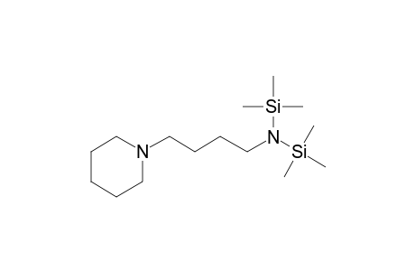 4-(1-Piperidinyl)-1-butanamine, N,N-bis(trimethylsilyl)-