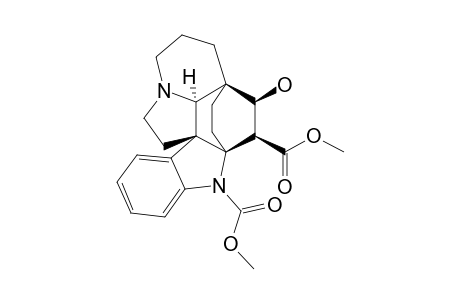 (-)-N-CARBOMETHOXY-17-BETA-HYDROXY-KOPSININE