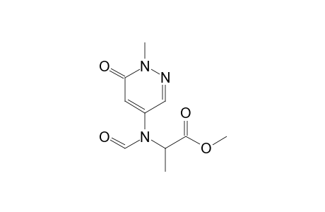 5-(N-(1-(Methoxycarbonyl)ethyl)carboxamido)-2-methylpyridazin-3(2H)-one