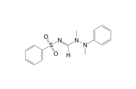 N-(phenylsulfonyl)formimidic acid, 1,2-dimethyl-2-phenylhydrazide