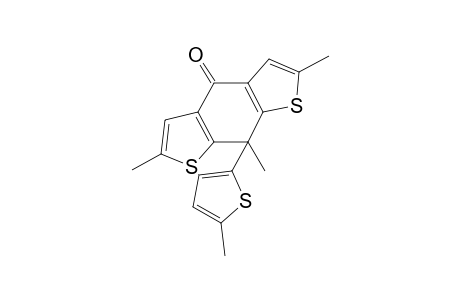 2,6,8-Trimethyl-8-(5-methyl-2-thienyl)-4,8-dihydrobenzo[1,2-b:5,4-b']dithiophene-4-one