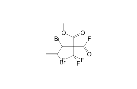 2-CARBOMETHOXY-2-TRIFLUOROMETHYL-3,4-DIBROMOPENT-4-ENOIC ACID,FLUOROANHYDRIDE (DIASTEREOMER MIXTURE)