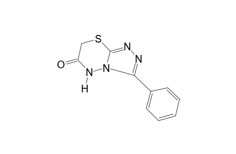 3-phenyl-7H-s-triazolo[3,4-b][1,3,4]thiadiazin-6(5H)-one