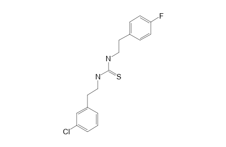 N-[2-(3-CHLOROPHENETHYL)]-N'-[2-(4-FLUOROPHENETHYL)]-THIOUREA