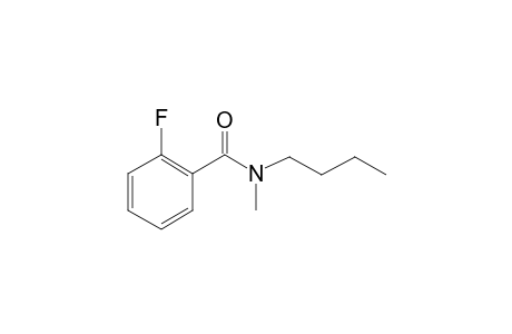 Benzamide, 2-fluoro-N-methyl-N-butyl-