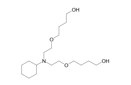 4,4'-{[2,2'-(cyclohexylimino)diethylene]dioxy}di-1-butanol