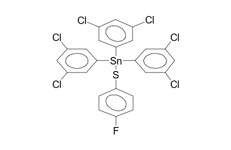 TRIS(3,5-DICHLOROPHENYL)TIN 4-FLUOROTHIOPHENOLATE