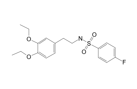 N-[2-(3,4-Diethoxy-phenyl)-ethyl]-4-fluoro-benzenesulfonamide