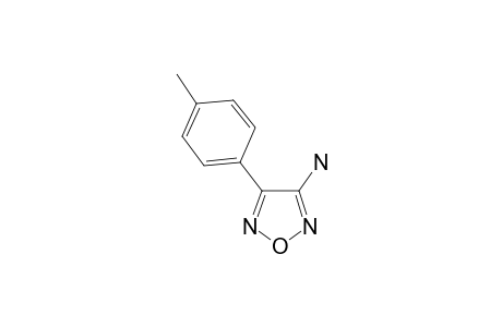 1,2,5-Oxadiazol-3-amine, 4-(4-methylphenyl)-