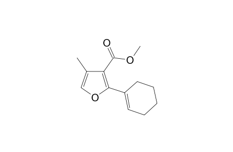 Methyl 2-Cyclohex-1-enyl-4-methylfuran-3-carboxylic Acid Methyl Ester