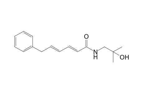 N-(2-HYDROXY-2-METHYLPROPYL)-6-PHENYL-2-(E),4-(E)-HEXADIENAMIDE