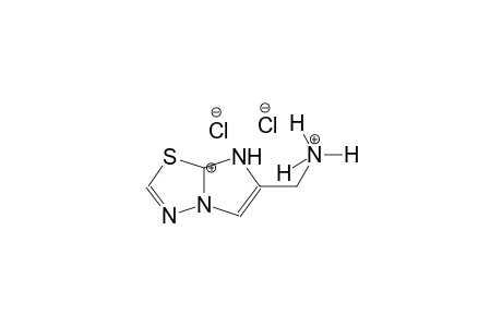 6-(ammoniomethyl)-7H-imidazo[2,1-b][1,3,4]thiadiazol-4-ium chloride