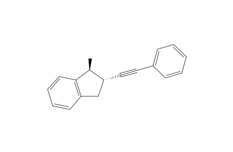 (1S,2R)-1-Methyl-2-phenylethynyl-indan