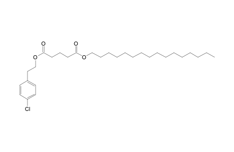 Glutaric acid, 2-(4-chlorophenyl)ethyl hexadecyl ester