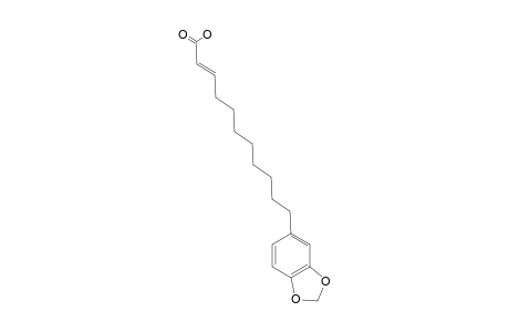 (2E)-11-(3',4'-Methylenedioxyphenyl)-2-undecenoic acid