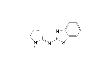 2-Benzothiazolamine, N-(1-methyl-2-pyrrolidinylidene)-