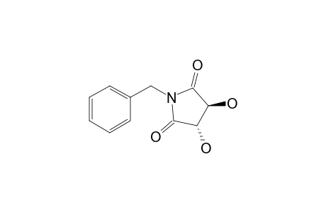 (3S,4S)-1-benzyl-3,4-dihydroxy-2,5-pyrrolidinedione