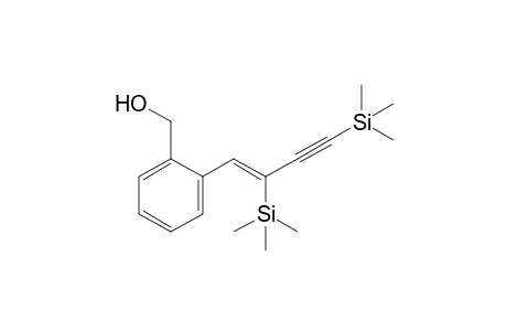 {2-[2',4'-bis(Trimethylsilyl)but-1'-en-3'-yn-1'-yl]phenyl}-methanol