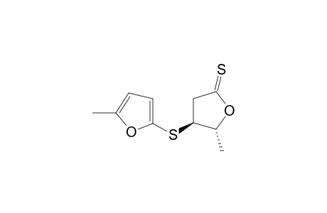 trans-4-(5-methyl-2-furylthio)-5-methyltetrahydrofuran-2-thione
