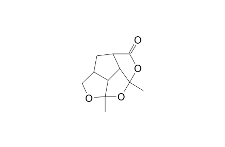 2-Oxo-4,6-dimethyl-3,5,7-trioxatetracyclo[7.2.1.0(4,11).0(6,10)]dodecane