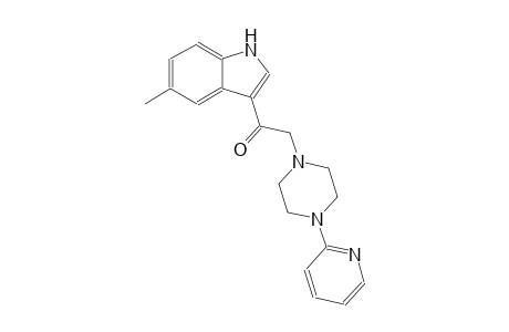 1-(5-methyl-1H-indol-3-yl)-2-[4-(2-pyridinyl)-1-piperazinyl]ethanone