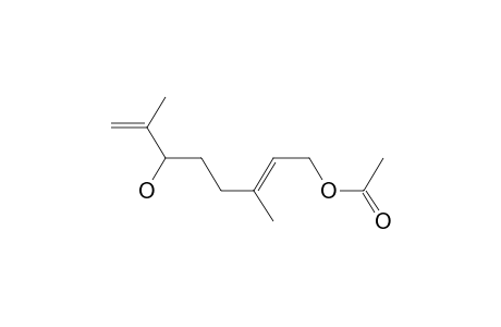 (2E)-1-O-Acetyl-3,7-dimethyl-6-hydroxy-2,7-octadien-1-ol