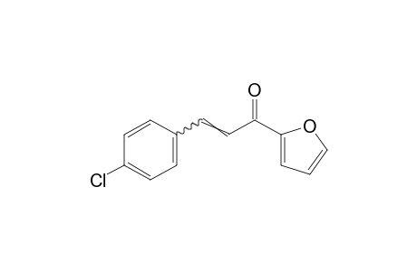 3-(p-chlorophenyl)-1-(2-furyl)-2-propen-1-one
