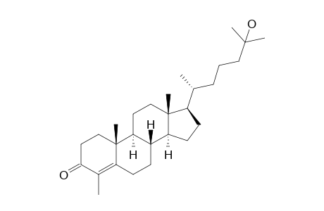 4-Methyl-25-hydroxycholest-4-en-3-one