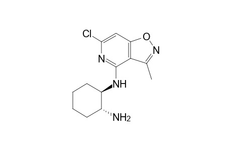 (1R,2R)-N-(6-Chloro-3-methyl-isoxazolo[4,5-c]pyridin-4-yl)-cyclohexane-1,2-diamine