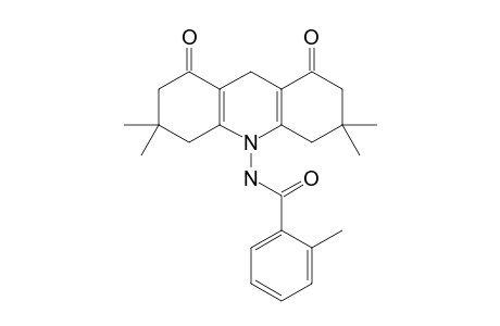 10-[(2'-Methylbenzoyl)amino]-3,3,6,6-tetramethyl-3,4,6,7,9,10-hexahydro-1,8(2H,5H)-acridinedione