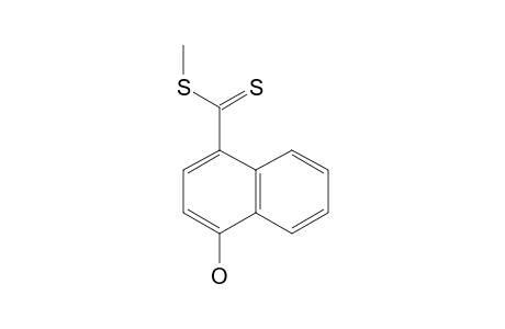 dithio-4-hydroxy-1-naphthoic acid, methyl ester