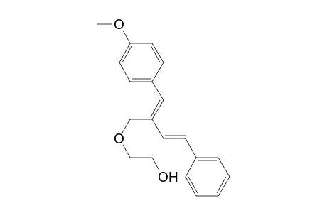 2-(((E)-2-((Z)-4-Methoxybenzylidene)-4-phenylbut-3-en-1-yl)oxy)ethan-1-ol