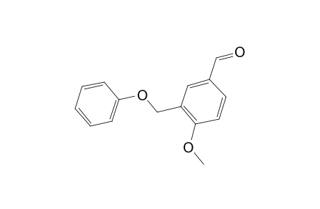 4-Methoxy-3-(phenoxymethyl)benzaldehyde