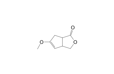 3-Oxabicyclo[3.3.0]oct-6-en-2-one, 7-methoxy-