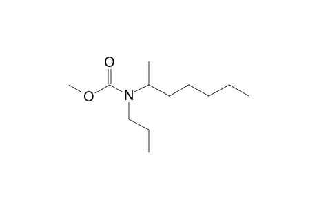 Carbonic acid, monoamide, N-propyl-N-(hept-2-yl)-, methyl ester