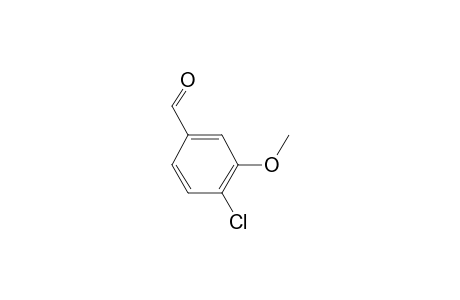 4-Chloro-3-methoxybenzaldehyde