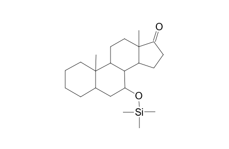 5.ALPHA.-ANDROSTAN-7.ALPHA.-OL-17-ONE(7.ALPHA.-TRIMETHYLSILYL ETHER)