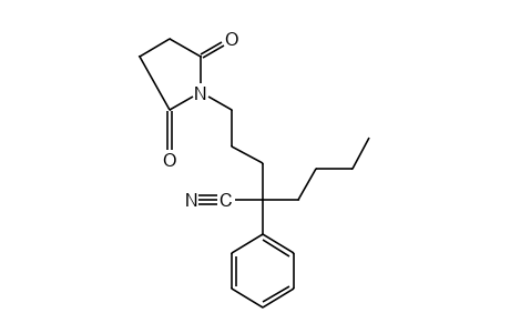 N-(4-cyano-4-phenyloctyl)succinimide