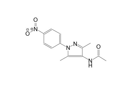 N-[3,5-dimethyl-1-(4-nitrophenyl)-1H-pyrazol-4-yl]acetamide