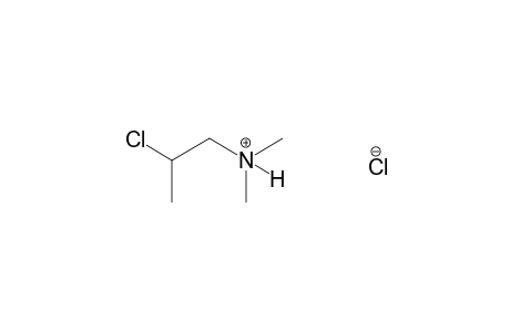 2-Chloro-N,N-dimethylpropylamine hydrochloride