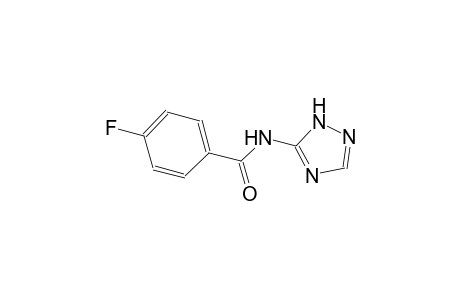 4-fluoro-N-(1H-1,2,4-triazol-5-yl)benzamide