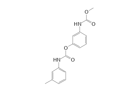 Carbamic acid, (3-methylphenyl)-, 3-[(methoxycarbonyl)amino]phenyl ester
