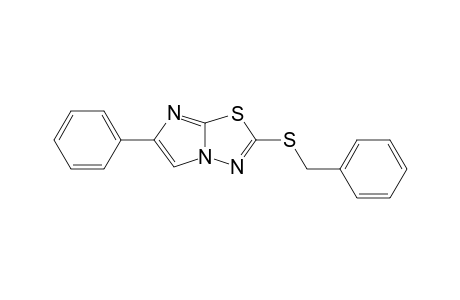 2-(Benzylsulfanyl)-6-phenylimidazo[2,1-b][1,3,4]thiadiazole