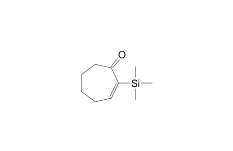 2-Cyclohepten-1-one, 2-(trimethylsilyl)-