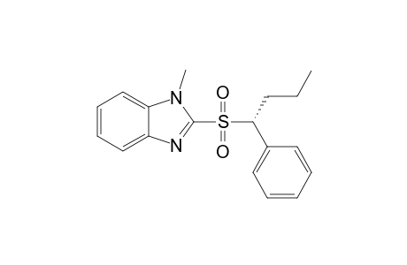 1-Methyl-2-[(1R)-1-phenylbutyl]sulfonyl-benzimidazole