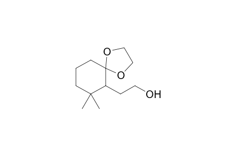 2-(7,7-Dimethyl-1,4-dioxaspiro[4.5]dec-6-yl)ethanol