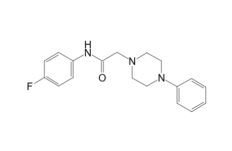 N-(4-Fluoro-phenyl)-2-(4-phenyl-piperazin-1-yl)-acetamide
