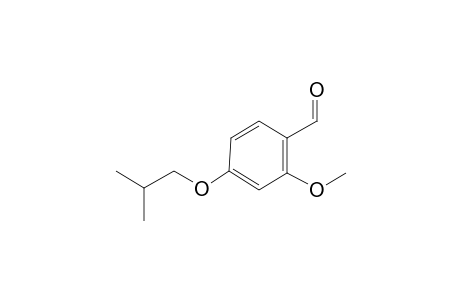 4-Hydroxy-2-methoxybenzaldehyde, 2-methylpropyl ether