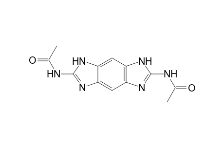 Imidazolo[4,5-f]benzimidazole, 2,6-diacetamido-